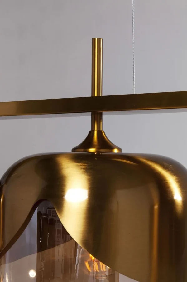 Riippuvalaisimet>KARE Design Golden Goblet Quattro Riippuvalaisin, Kulta Ø25cm