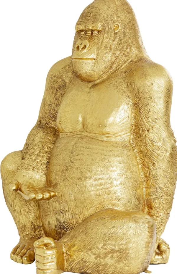 Jalalliset Koriste-Esineet>KARE Design Gorilla Gold XXL Koriste-esine, Patsas 249cm