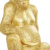 Jalalliset Koriste-Esineet>KARE Design Gorilla Koriste-esine, Patsas Kulta XL 180cm