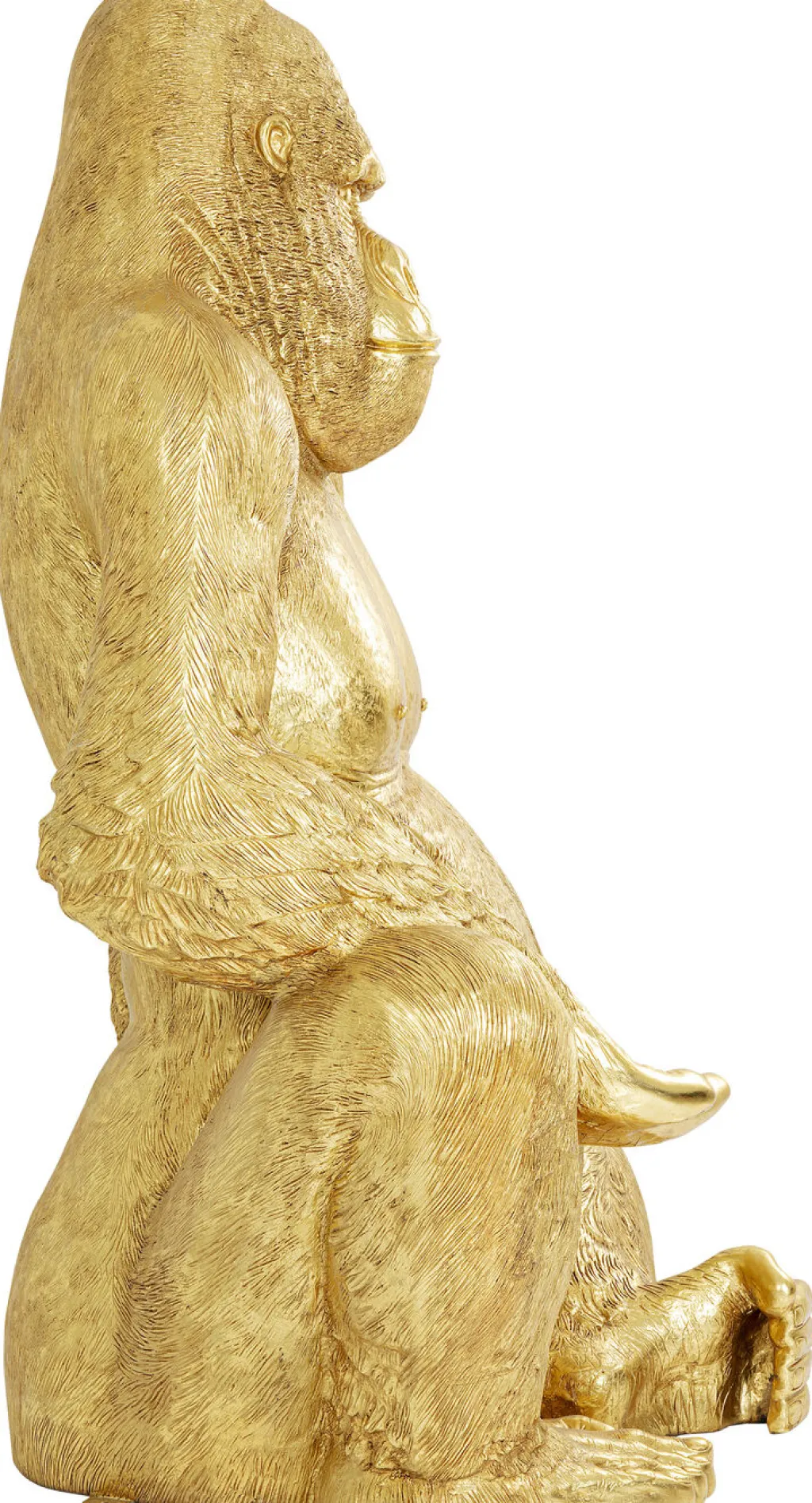 gorilla_koristeesine_patsas_kulta_xl_cm_2.webp Jalalliset Koriste-Esineet>KARE Design Gorilla Koriste-esine, Patsas Kulta XL 180cm
