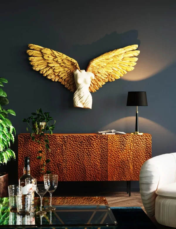 Seinäkoristeet>KARE Design Guardian Angel Female Seinäkoriste 124x71cm