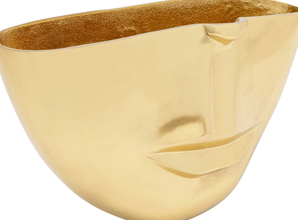 half_face_maljakko_kulta_cm_0.webp Maljakot>KARE Design Half Face Maljakko, Kulta 38cm