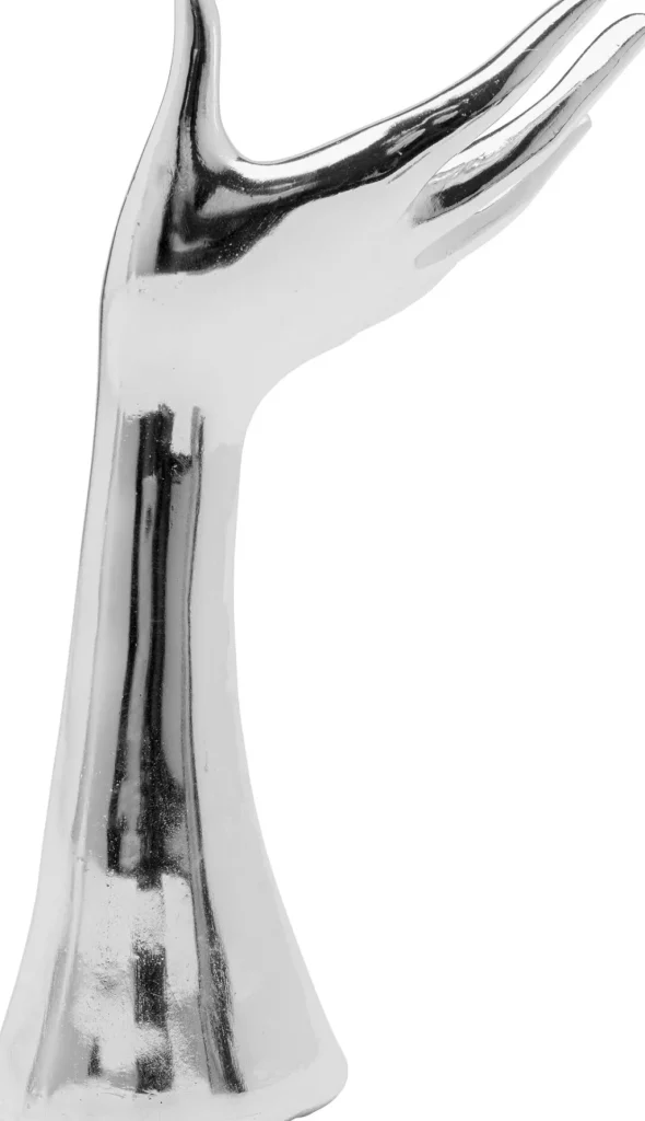Korurasiat>KARE Design Hand Silver Koruteline 10x20cm