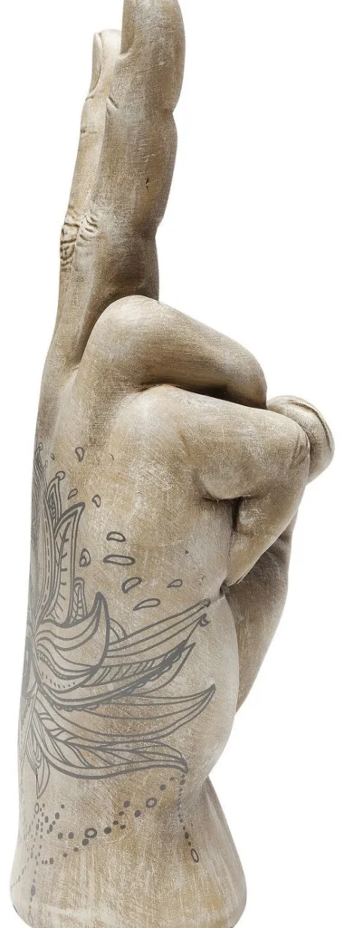 Koriste-Esineet>KARE Design Hand Victory Tattoo Eye Koriste-esine 36cm