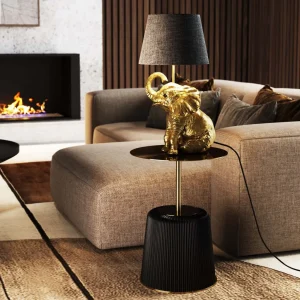 Pöytävalaisimet>KARE Design Happy Elefant Elefantti Pöytävalaisin 48cm