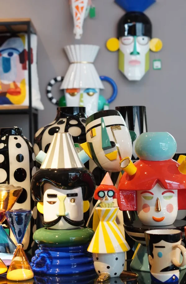 Maljakot>KARE Design Happy Face Deco Maljakko 43cm