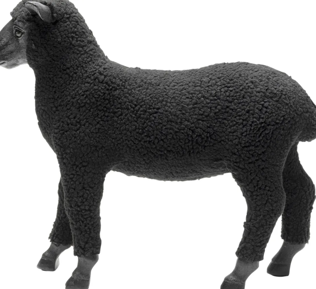 happy_sheep_wool_lammas_koristeesine_musta_cm_0.webp Koriste-Esineet>KARE Design Happy Sheep Wool Lammas Koriste-esine Musta 37cm