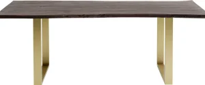 Pöydät>KARE Design Harmony Dark Pöytä, Messinki 180x90cm