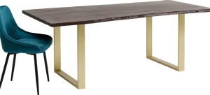 Pöydät>KARE Design Harmony Dark Pöytä, Messinki 180x90cm