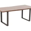 Pöydät>KARE Design Harmony Dark Pöytä, Raaka Metalli 180x90cm