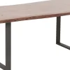 Pöydät>KARE Design Harmony Dark Pöytä, Raaka Metallil 160x80cm
