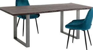 Pöydät>KARE Design Harmony Dark Pöytä, Raaka Metallil 160x80cm