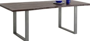 Pöydät>KARE Design Harmony Dark Pöytä, Raaka Metallil 160x80cm
