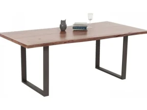 Pöydät>KARE Design Harmony Dark Pöytä, Raaka Metallil 200x100cm