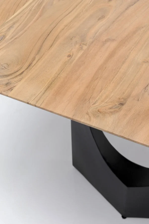 Pöydät>KARE Design Harmony Jacky Pöytä, Musta, Nature Acasiapuu 180x90cm