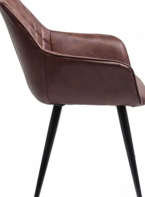 Tuolit>KARE Design Harry Tuoli Käsinojilla, Ruskea