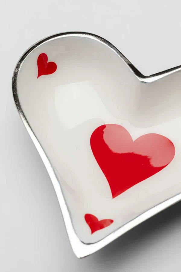 Korurasiat>KARE Design Hearts Card Herttakortti Koristekulho 15x13cm