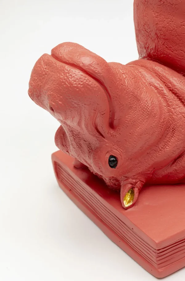 Kirjatuet>KARE Design Hippo Pink Kirjatuet (2/Setti)