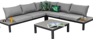 Sohvat | Olohuone>KARE Design Holiday Black Sohvaryhmä, Ulkokaluste (4/osaa)