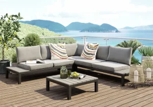 Sohvat | Olohuone>KARE Design Holiday Black Sohvaryhmä, Ulkokaluste (4/osaa)