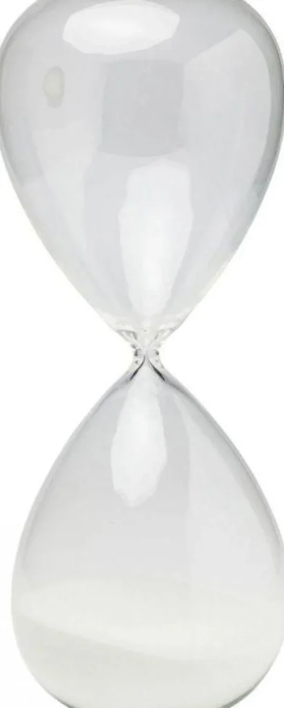 Koriste-Esineet>KARE Design Hourglass Timer Tiimalasi, Valkoinen 45cm