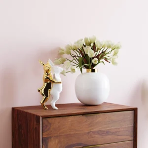 Koriste-Esineet>KARE Design Hugging Rabbits Halaavat Puput Koriste-esine, Medium