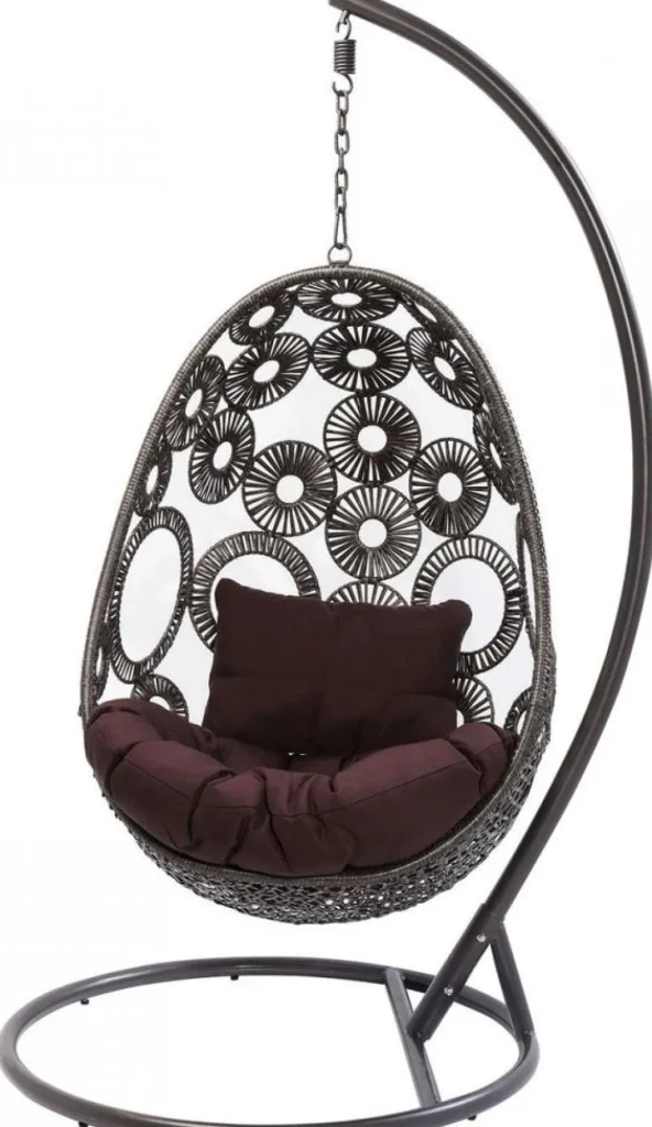Nojatuolit>KARE Design Ibiza Brown Roikkuva Tuoli, Ruskea