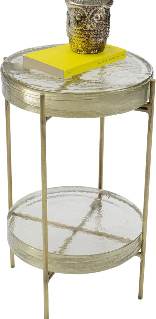 Sohvapöydät>KARE Design Ice Double Sivupöytä Ø30cm