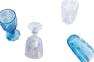 Viinilasit | Lasit>KARE Design Ice Flowers Colore Viinilasi