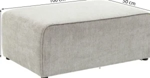 Rahit Ja Jakkarat>KARE Design Infinity Elements Rahi, Harmaa 50cm