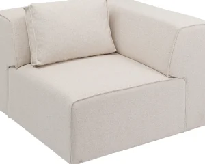 Olohuone | Moduulisohvat>KARE Design Infinity Kulmamoduuli - Kermanvärinen, Oikea 100cm