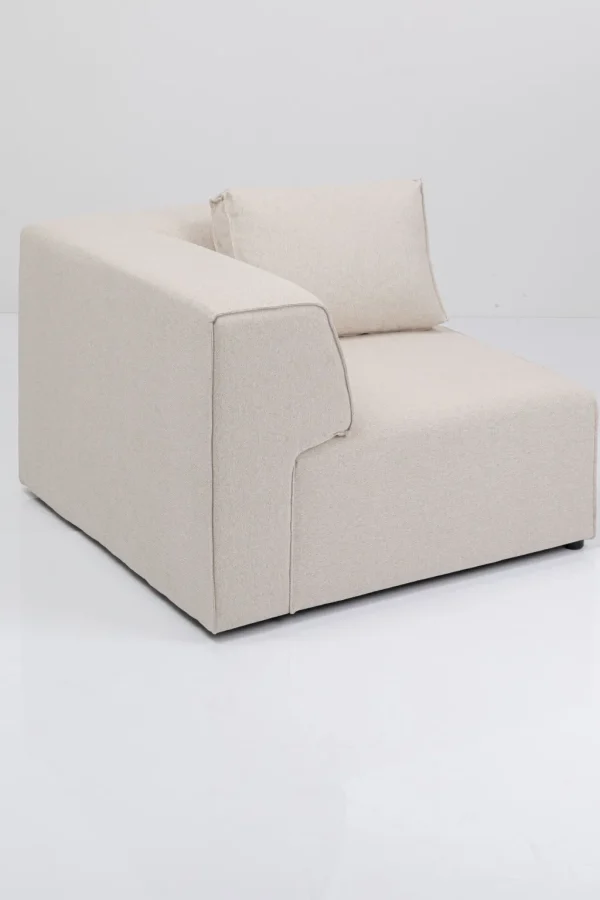 Moduulisohvat | Kulmasohvat>KARE Design Infinity Kulmamoduuli - Kermanvärinen, Vasen 100cm