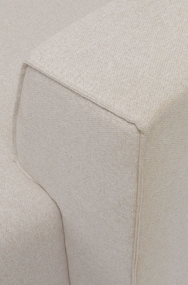 Olohuone | Kulmasohvat>KARE Design Infinity Ottomane Kulmasohva - Kermanvärinen, Oikea