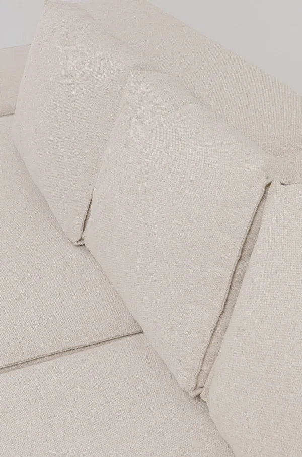 Olohuone | Kulmasohvat>KARE Design Infinity Ottomane Kulmasohva - Kermanvärinen, Oikea