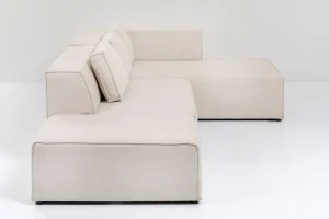 Olohuone | Kulmasohvat>KARE Design Infinity Ottomane Kulmasohva - Kermanvärinen, Oikea