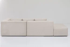 Olohuone | Kulmasohvat>KARE Design Infinity Ottomane Kulmasohva - Kermanvärinen, Oikea