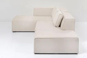 Olohuone | Kulmasohvat>KARE Design Infinity Ottomane Kulmasohva - Kermanvärinen, Vasen