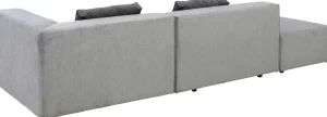 Olohuone | Kulmasohvat>KARE Design Infinity Ottomane Kulmasohva, Harmaa, Oikea
