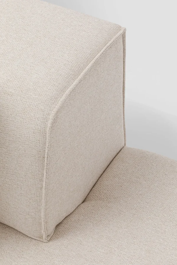 Moduulisohvat | Lepotuolit>KARE Design Infinity Ottomane Moduuli - Kermanvärinen, Vasen 182cm