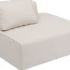 Moduulisohvat>KARE Design Infinity Ottomane Semi Moduuli - Kermanvärinen, Oikea 120cm