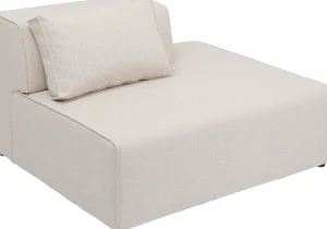 Moduulisohvat>KARE Design Infinity Ottomane Semi Moduuli - Kermanvärinen, Oikea 120cm
