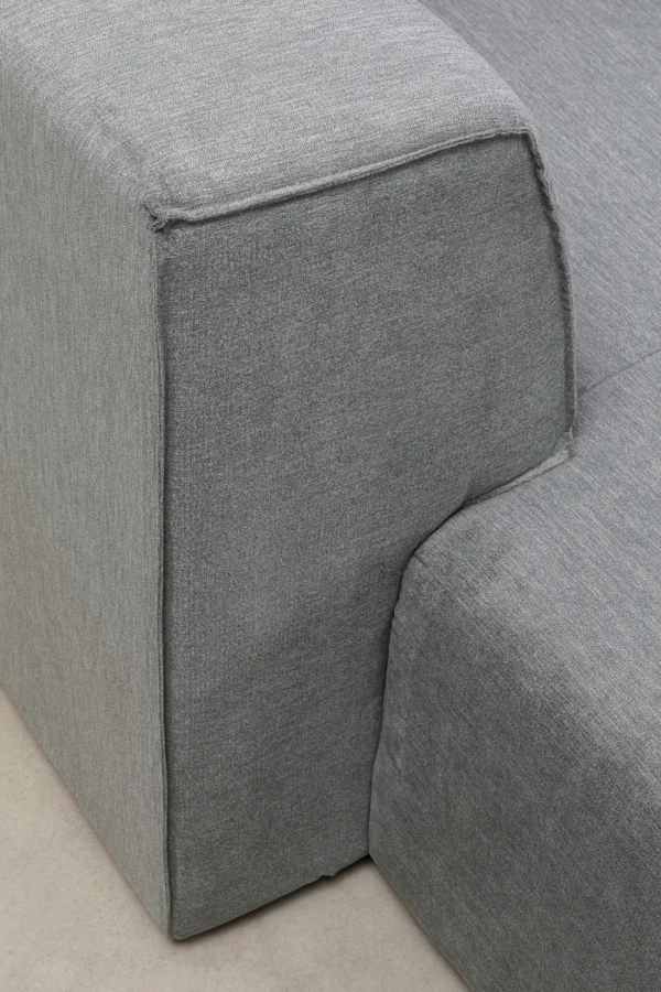 Olohuone | Kulmasohvat>KARE Design Infinity Ottomane Sohva, Harmaa, Vasen