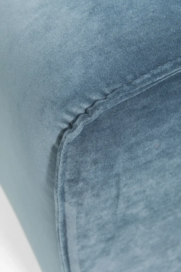 Sohvat | Moduulisohvat>KARE Design Infinity Velvet Kulmasohva, Ocean, Oikea