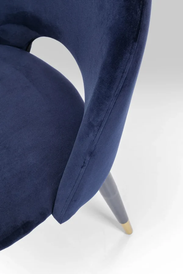 Tuolit>KARE Design Iris Velvet Tuoli Sininen (2/Setti)