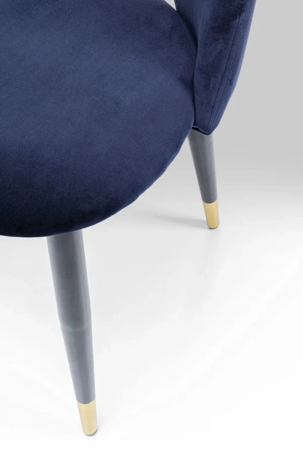Tuolit>KARE Design Iris Velvet Tuoli Sininen (2/Setti)