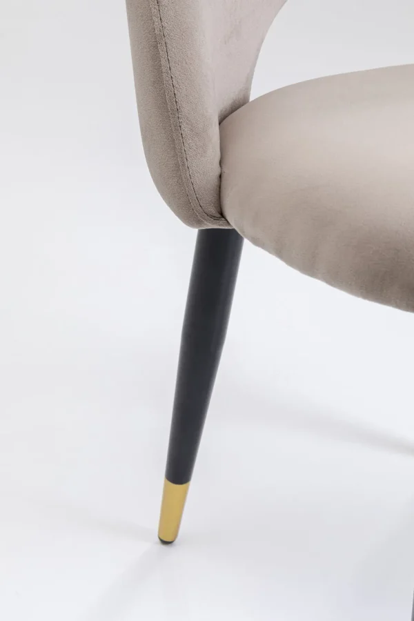Tuolit>KARE Design Iris Velvet Tuoli Taupe (2/Setti)