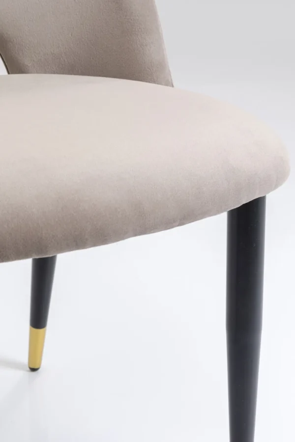 Tuolit>KARE Design Iris Velvet Tuoli Taupe (2/Setti)