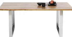 Pöydät>KARE Design Jackie Pöytä Tammi/kromi 160x80cm