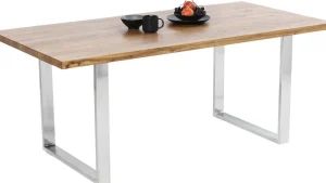 Pöydät>KARE Design Jackie Pöytä Tammi/kromi 160x80cm