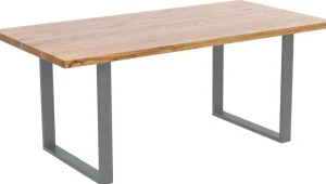 Pöydät>KARE Design Jackie Pöytä Tammi/raaka Metalli 160x80cm